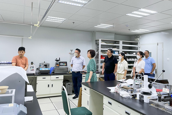 中環聯合拜訪青島市產品質量監督檢驗研究院